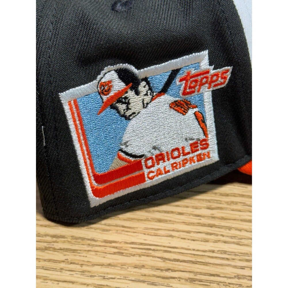 Cal Ripken Jr 2024 Lids x Topps Player Chase Player Art Pro Hat Orioles /840 - Picture 5 of 11